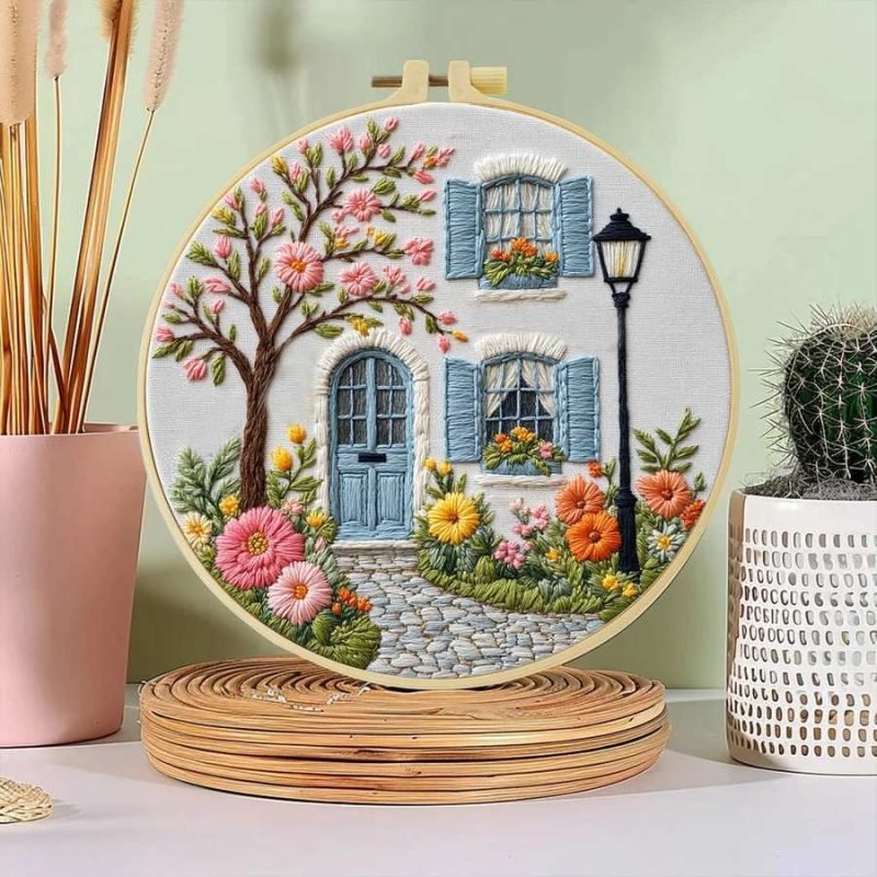 Cottage Garden Embroidery Kit